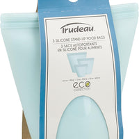 Trudeau - Silicone Stand-Up Food Storage Bags, Pack of 3 - 03020119