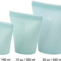 Trudeau - Silicone Stand-Up Food Storage Bags, Pack of 3 - 03020119