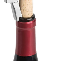 Trudeau - Silver/Grey Metal Double Lever Corkscrew Bottle Opener - 057508