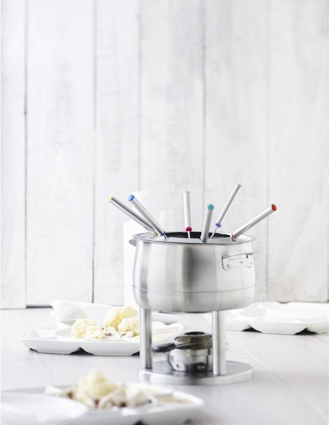 Trudeau - Stainless Steel Fondue Forks, Pack of 6 - 053230