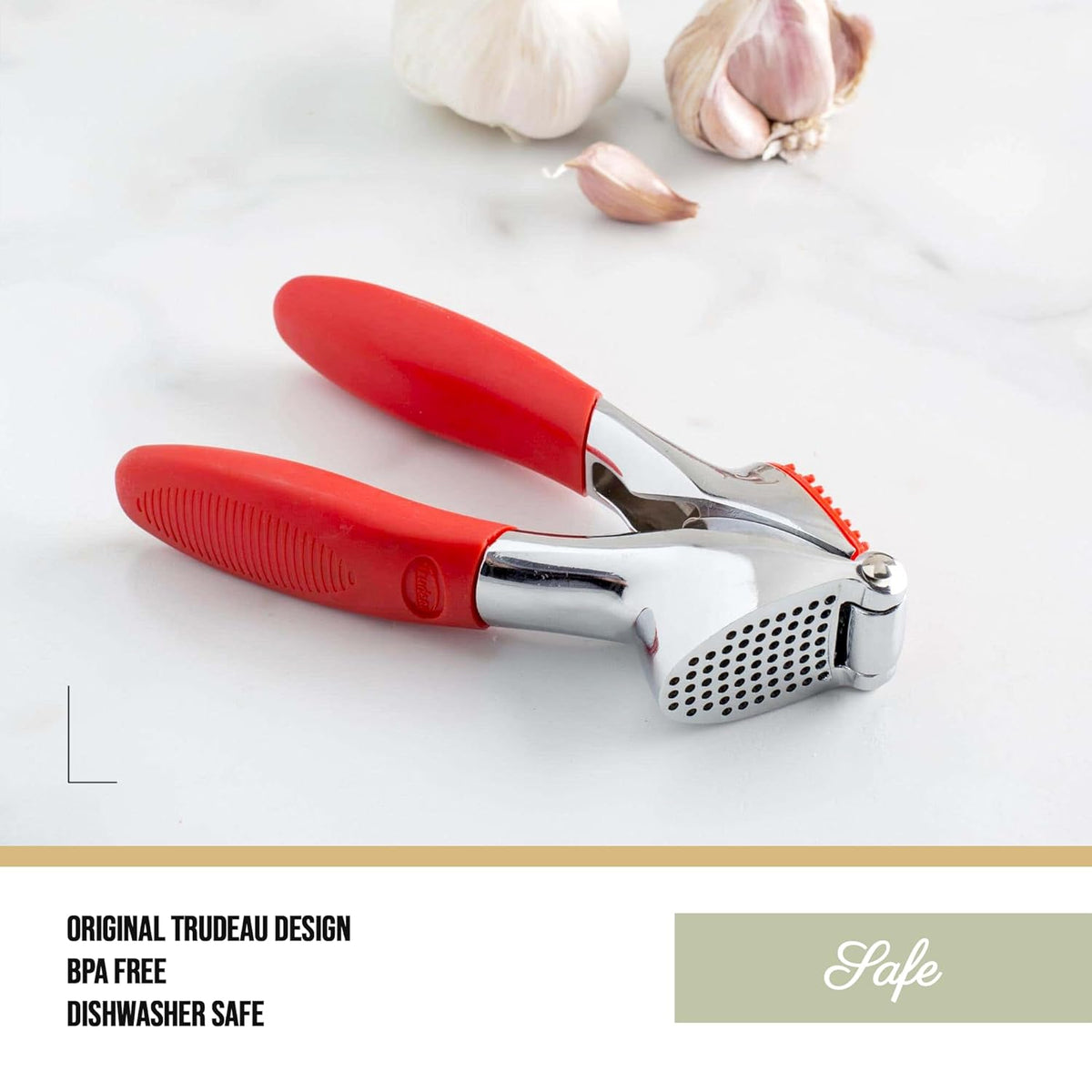 Trudeau - Stainless Steel Garlic Press - 0998018