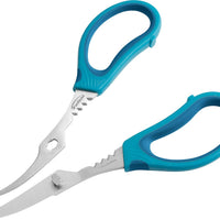 Trudeau - Tropical Blue Stainless Steel Seafood Shears - 05115084