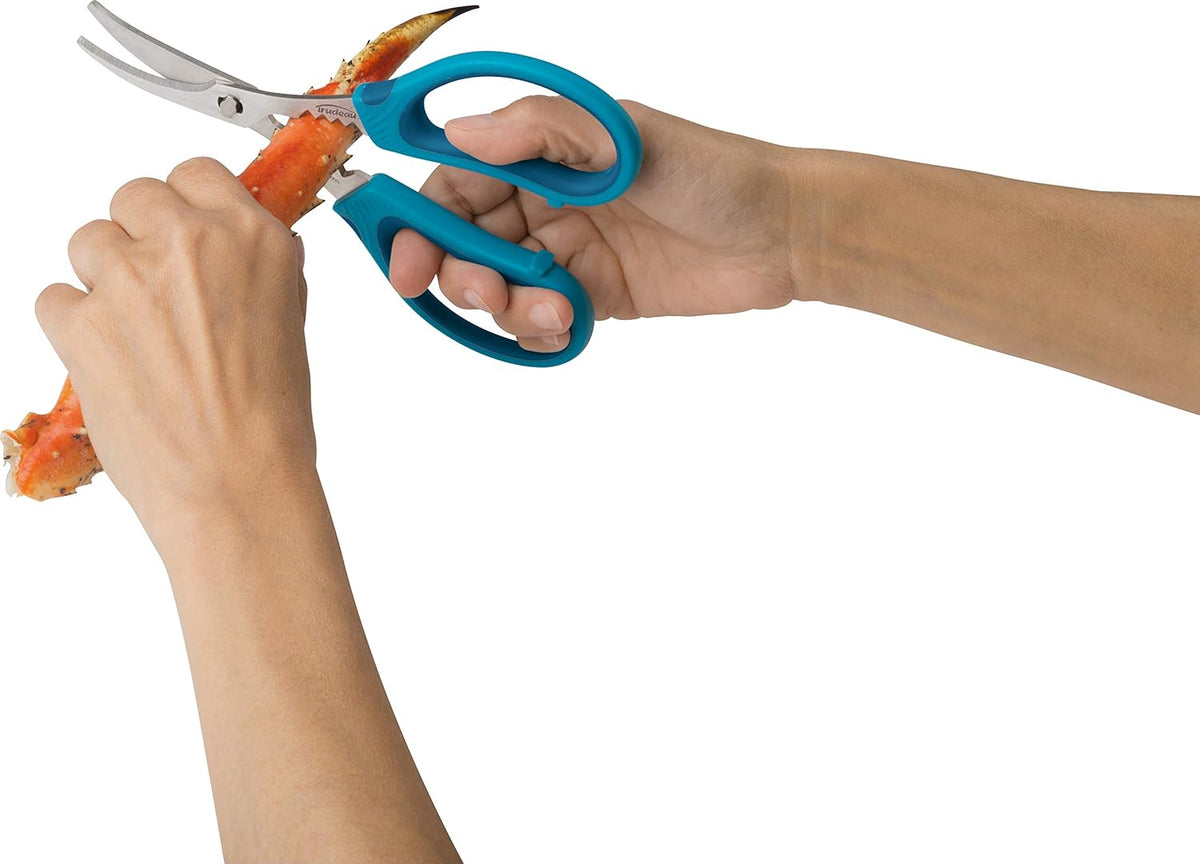Trudeau - Tropical Blue Stainless Steel Seafood Shears - 05115084