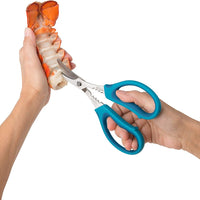 Trudeau - Tropical Blue Stainless Steel Seafood Shears - 05115084