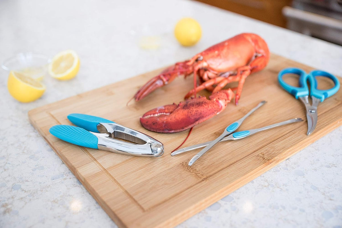 Trudeau - Tropical Blue Stainless Steel Seafood Shears - 05115084