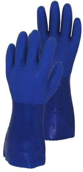 True Blues - Tough Vinyl Large Blue Gloves - GWTBL