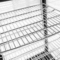 Turbo Air - 17" Diamond Show Case Glass Sided Countertop Display Refrigerator - CRT-77-1R-N (ETA 5-6 Weeks)