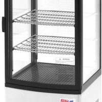 Turbo Air - 17" Diamond Show Case Glass Sided Countertop Display Refrigerator - CRT-77-1R-N (ETA 5-6 Weeks)