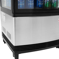 Turbo Air - 17" Diamond Show Case Glass Sided Countertop Display Refrigerator - CRT-77-1R-N (ETA 5-6 Weeks)