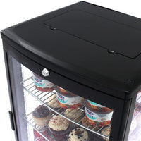 Turbo Air - 17" Diamond Show Case Glass Sided Countertop Display Refrigerator - CRT-77-1R-N (ETA 5-6 Weeks)