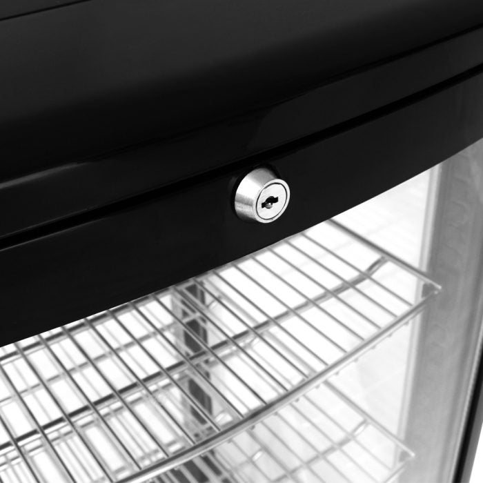 Turbo Air - 17" Diamond Show Case Glass Sided Countertop Display Refrigerator - CRT-77-1R-N (ETA 5-6 Weeks)