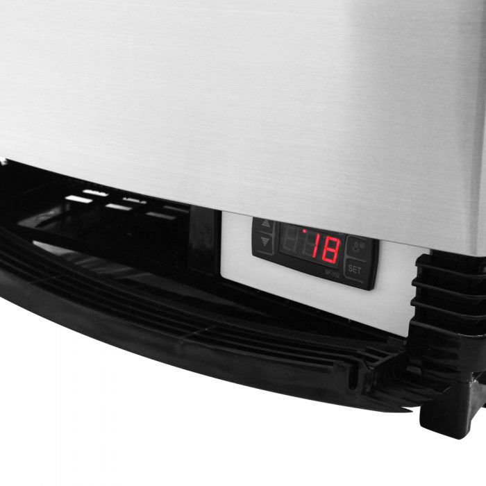 Turbo Air - 17" Diamond Show Case Glass Sided Pass-Thru Countertop Display Refrigerator - CRT-77-2R-N (ETA 5-6 Weeks)