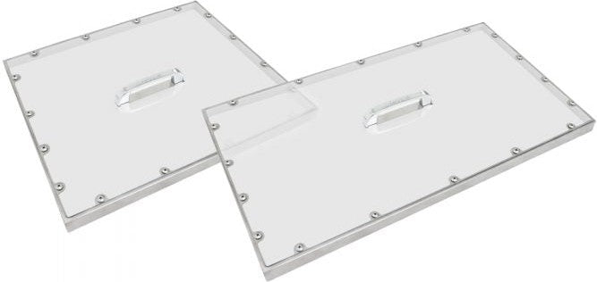 Turbo Air - 2-Piece Clear Polycarbonate Pan Cover Set for JBT-72 - PC-72J (ETA 5-6 Weeks)
