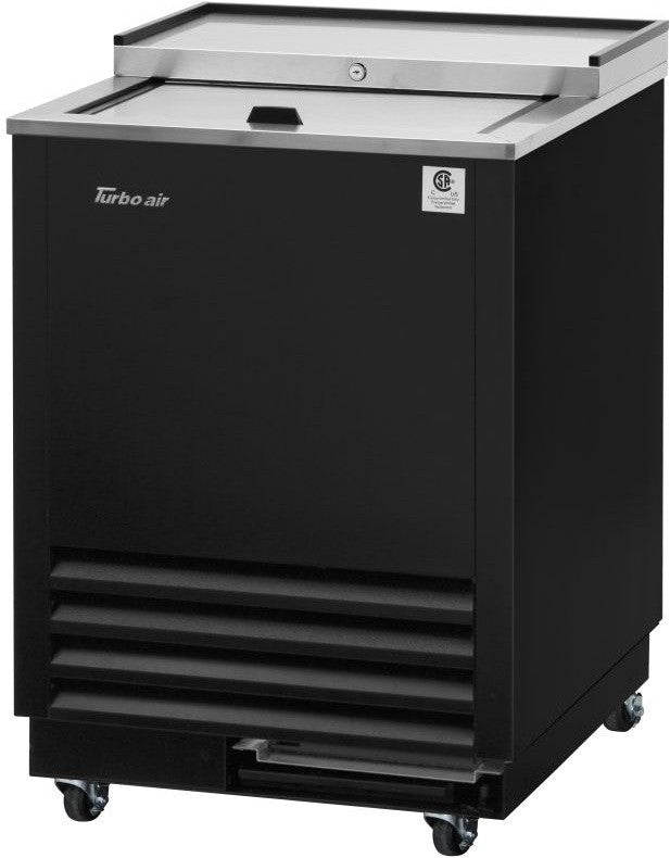 Turbo Air - 24.7" Super Deluxe Glass Chiller & Froster with 1 Black Lid - TBC-24SB-GF-N6 (ETA 5-6 Weeks)