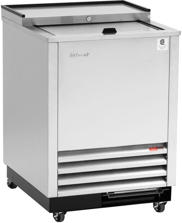 Turbo Air - 24.7" Super Deluxe Glass Chiller & Froster with 1 Stainless Steel Lid - TBC-24SD-GF-N6 (ETA 5-6 Weeks)