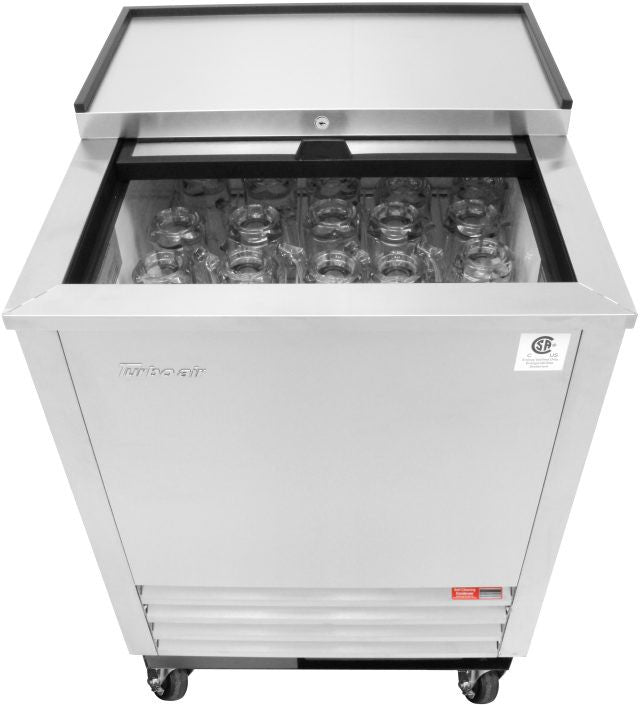 Turbo Air - 24.7" Super Deluxe Glass Chiller & Froster with 1 Stainless Steel Lid - TBC-24SD-GF-N6 (ETA 5-6 Weeks)
