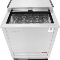 Turbo Air - 24.7" Super Deluxe Glass Chiller & Froster with 1 Stainless Steel Lid - TBC-24SD-GF-N6 (ETA 5-6 Weeks)