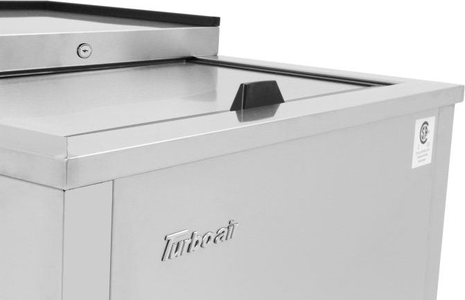 Turbo Air - 24.7" Super Deluxe Glass Chiller & Froster with 1 Stainless Steel Lid - TBC-24SD-GF-N6 (ETA 5-6 Weeks)