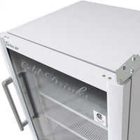 Turbo Air - 25" Super Deluxe White Countertop Display Refrigerator with Swing Door - TGM-5SDW-N6 (ETA 5-6 Weeks)