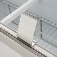 Turbo Air - 26" White Low Curved Glass Ice Cream Dipping Cabinet - TIDC-26W-N (ETA 5-6 Weeks)