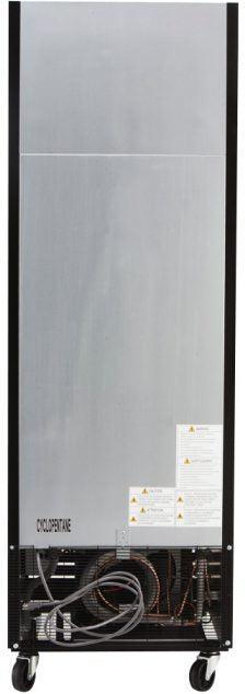 Turbo Air - 27" Black Swing Door Freezer with LED Side Panel - TGF-23F(B)-N (ETA 5-6 Weeks)