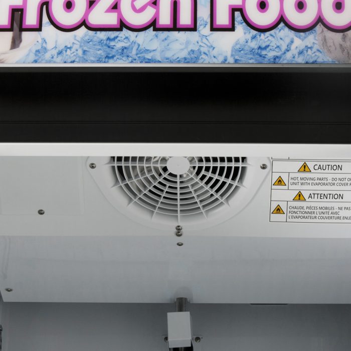 Turbo Air - 27" Black Swing Door Freezer with LED Side Panel - TGF-23F(B)-N (ETA 5-6 Weeks)