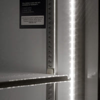 Turbo Air - 27" Black Swing Door Freezer with LED Side Panel - TGF-23F(B)-N (ETA 5-6 Weeks)