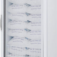 Turbo Air - 27" White One-Section Standard Glass Door Ice Merchandiser - TGIM-23W-N (ETA 5-6 Weeks)