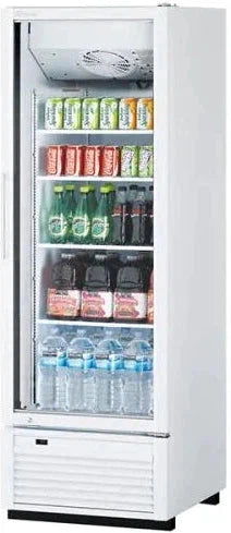 Turbo Air - 27" White Refrigerated 1 Swing Glass Door Merchandiser - TGM-23SDHW-N6 (ETA 5-6 Weeks)