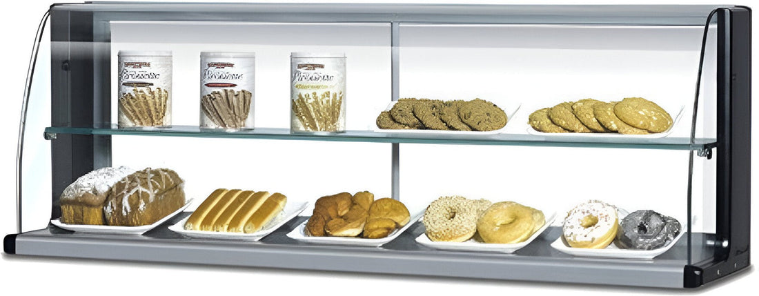 Turbo Air - 28" Black Dry Display Case for Top of Turbo Air TOM-30SB - TOMD-30HB (ETA 5-6 Weeks)