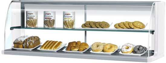Turbo Air - 28" White Dry Display Case for Top of Turbo Air TOM-30SW - TOMD-30HW (ETA 5-6 Weeks)
