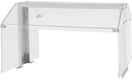 Turbo Air - 35.37" Sneeze Guard for JBT-36 - SNZ-36C (ETA 5-6 Weeks)