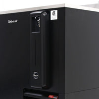 Turbo Air - 36" Black Bottle Cooler with 1 Lid - TBC-36SB-N6 (ETA 5-6 Weeks)
