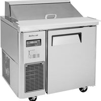 Turbo Air - 36" Side Mount Compressor Refrigerated Sandwich Prep Table with 1 Door - JST-36-N (ETA 5-6 Weeks)