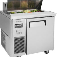 Turbo Air - 36" Side Mount Compressor Refrigerated Sandwich Prep Table with 1 Door - JST-36-N (ETA 5-6 Weeks)