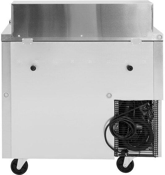 Turbo Air - 36" Side Mount Compressor Refrigerated Sandwich Prep Table with 1 Door - JST-36-N (ETA 5-6 Weeks)