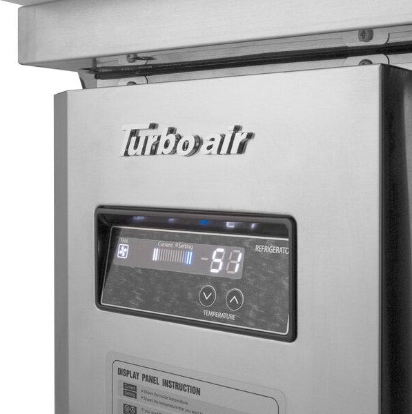 Turbo Air - 36" Side Mount Compressor Refrigerated Sandwich Prep Table with 1 Door - JST-36-N (ETA 5-6 Weeks)