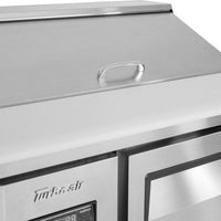 Turbo Air - 36" Side Mount Compressor Refrigerated Sandwich Prep Table with 1 Door - JST-36-N (ETA 5-6 Weeks)
