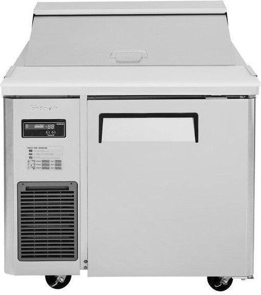 Turbo Air - 36" Side Mount Compressor Refrigerated Sandwich Prep Table with 1 Door - JST-36-N (ETA 5-6 Weeks)
