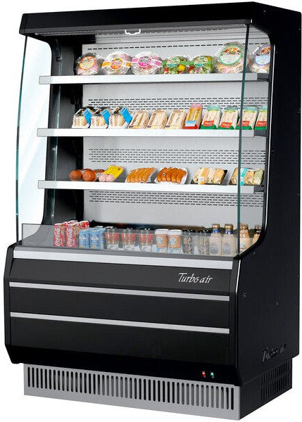 Turbo Air - 39" Black Medium Air Curtain Merchandiser - TOM-40MB-N (ETA 5-6 Weeks)