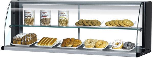 Turbo Air - 39" Black Stainless Steel High Profile Top Dry Display Case - TOMD-40HB (ETA 5-6 Weeks)