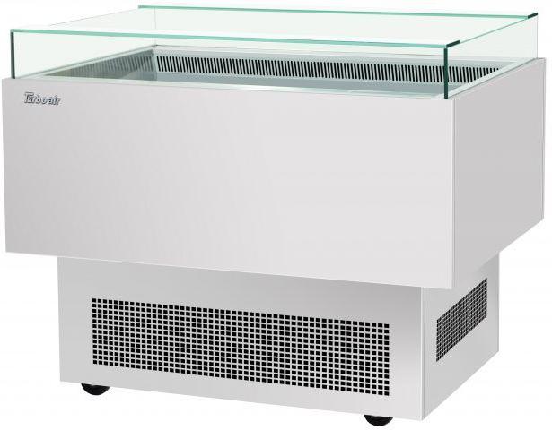 Turbo Air - 40" Silver Open Display Sandwich & Cheese Merchandiser - TOS-40PN-S (ETA 5-6 Weeks)