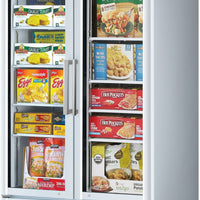 Turbo Air - 40" White 2 Swing Glass Merchandiser Door Freezer - TGF-35SDW-N (ETA 5-6 Weeks)
