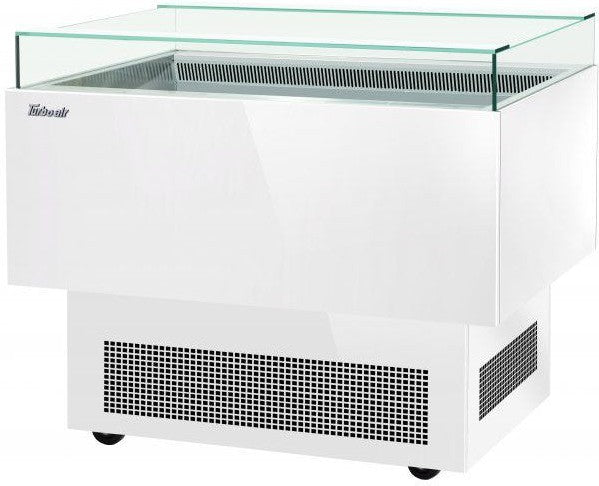 Turbo Air - 40" White Open Display Merchandiser with Horizontal Air Curtain Merchandiser - TOS-40PN (ETA 5-6 Weeks)