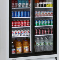 Turbo Air - 41.3" White Refrigerated with 2 Sliding Glass Door Merchandiser - TGM-35R-N (ETA 5-6 Weeks)