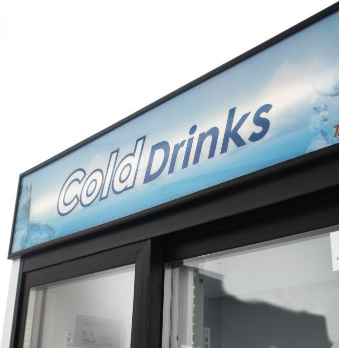 Turbo Air - 41.3" White Refrigerated with 2 Sliding Glass Door Merchandiser - TGM-35R-N (ETA 5-6 Weeks)