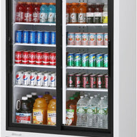 Turbo Air - 41.3" White Refrigerated with 2 Sliding Glass Door Merchandiser - TGM-35R-N (ETA 5-6 Weeks)