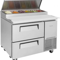 Turbo Air - 44" Pizza Prep Table with 2 Drawers - TPR-44SD-D2-N (ETA 5-6 Weeks)