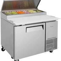 Turbo Air - 44" Super Deluxe Refrigerated Pizza Prep Table with 1 Solid Door - TPR-44SD-N (ETA 5-6 Weeks)