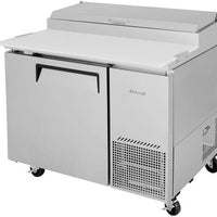 Turbo Air - 44" Super Deluxe Refrigerated Pizza Prep Table with 1 Solid Door - TPR-44SD-N (ETA 5-6 Weeks)